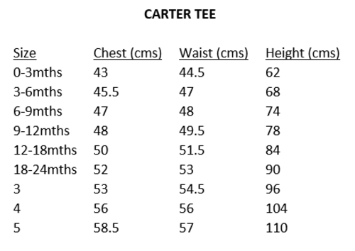 Carter Tee